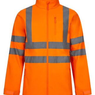 Cazadora soft shell Alta Visibilidad
